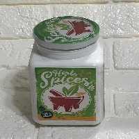 بانکه چای و شکر وقند که ترک هستش جنس شیشه ای ودرب فلزی  داره 