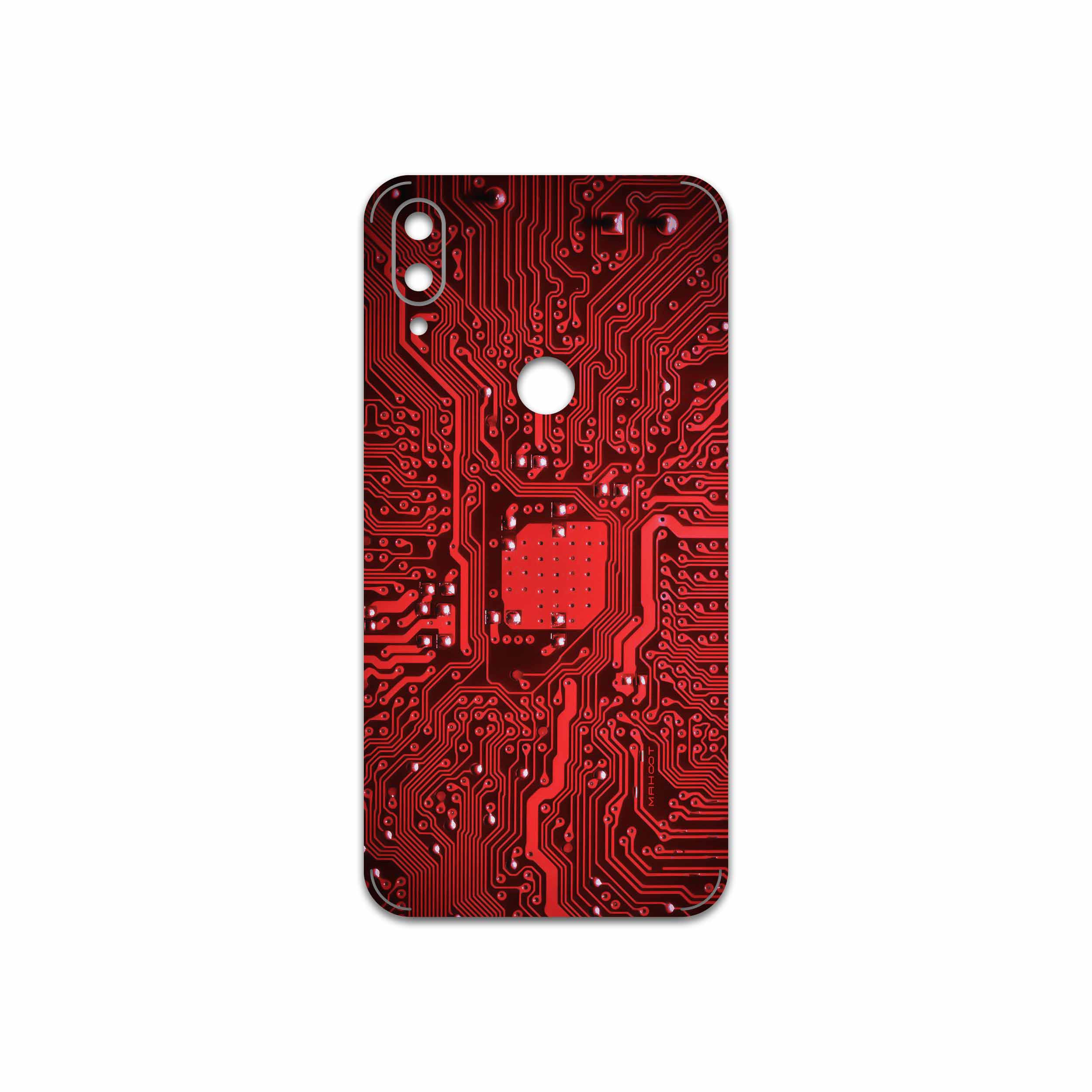 برچسب پوششی ماهوت مدل Red Printed Circuit Board مناسب برای گوشی موبایل شیائومی Mi Play