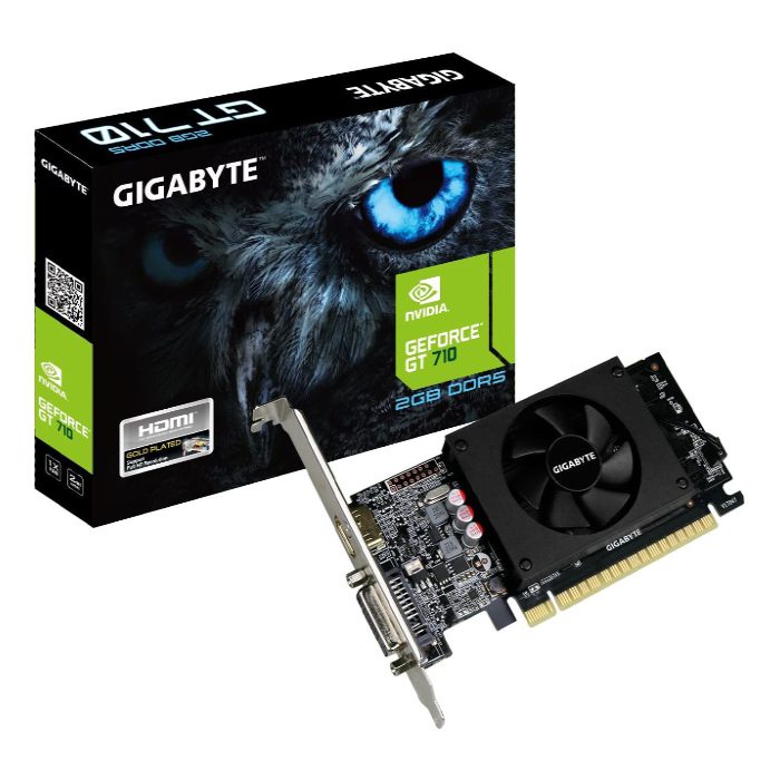 کارت گرافیک گیگابایت GeForce GT710 2GB