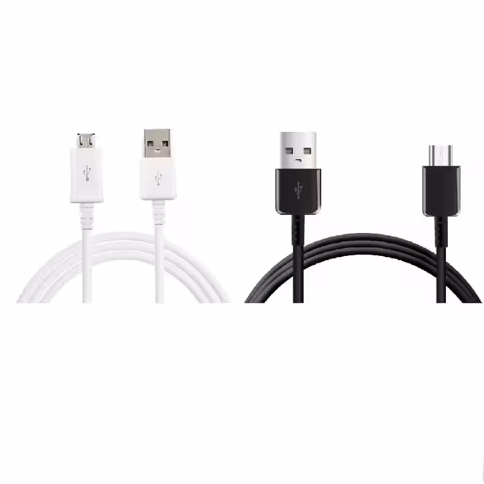 کابل تبدیل USB به microUSB مدل ED-DG925UWE طول 1.2 به همراه کابل تبدیل  USB-C