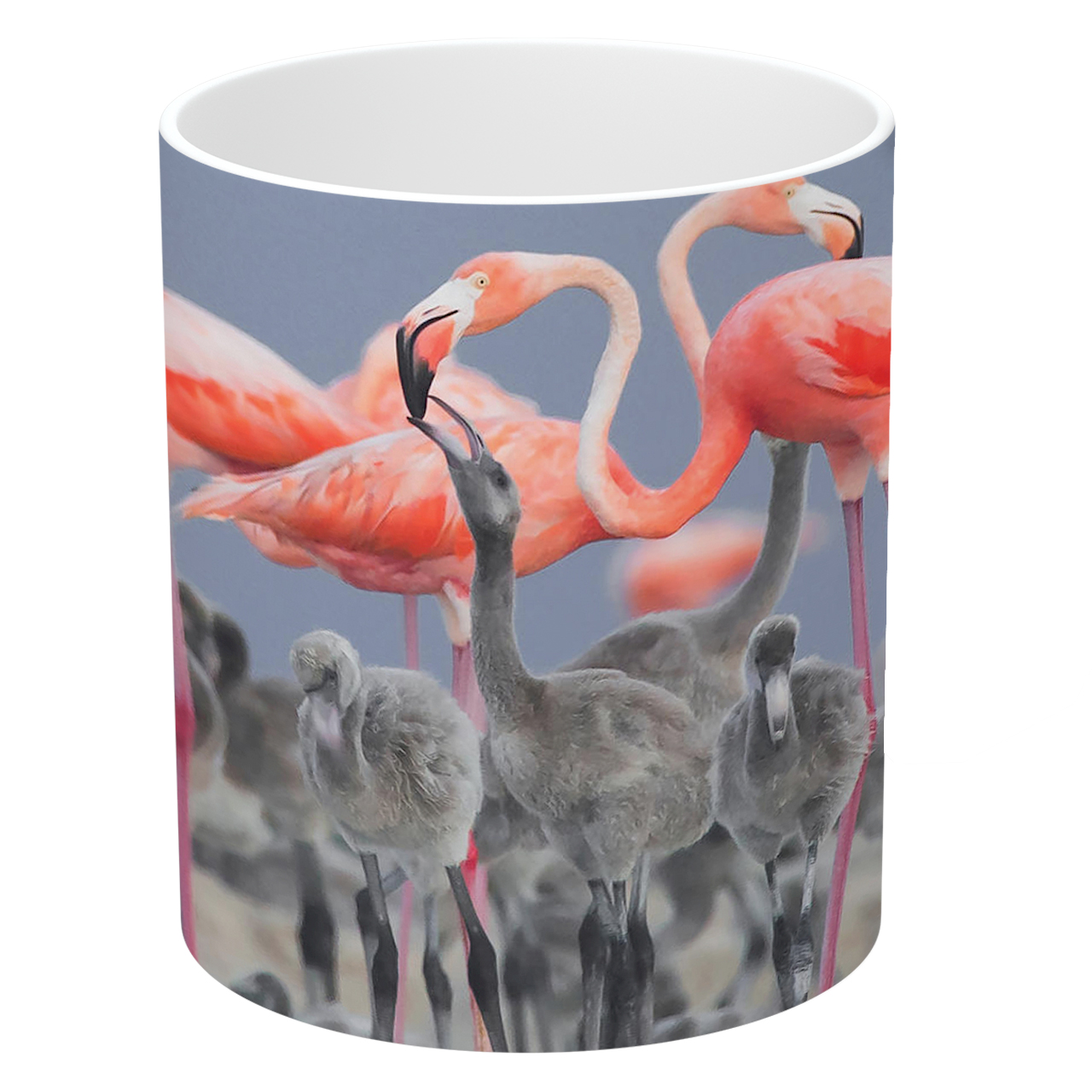 ماگ طرح فلامینگو صورتی مدل NI1274