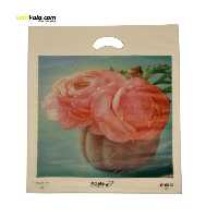 کیسه خرید کوالا مدل PinkRoses2740 بسته 100 عددی