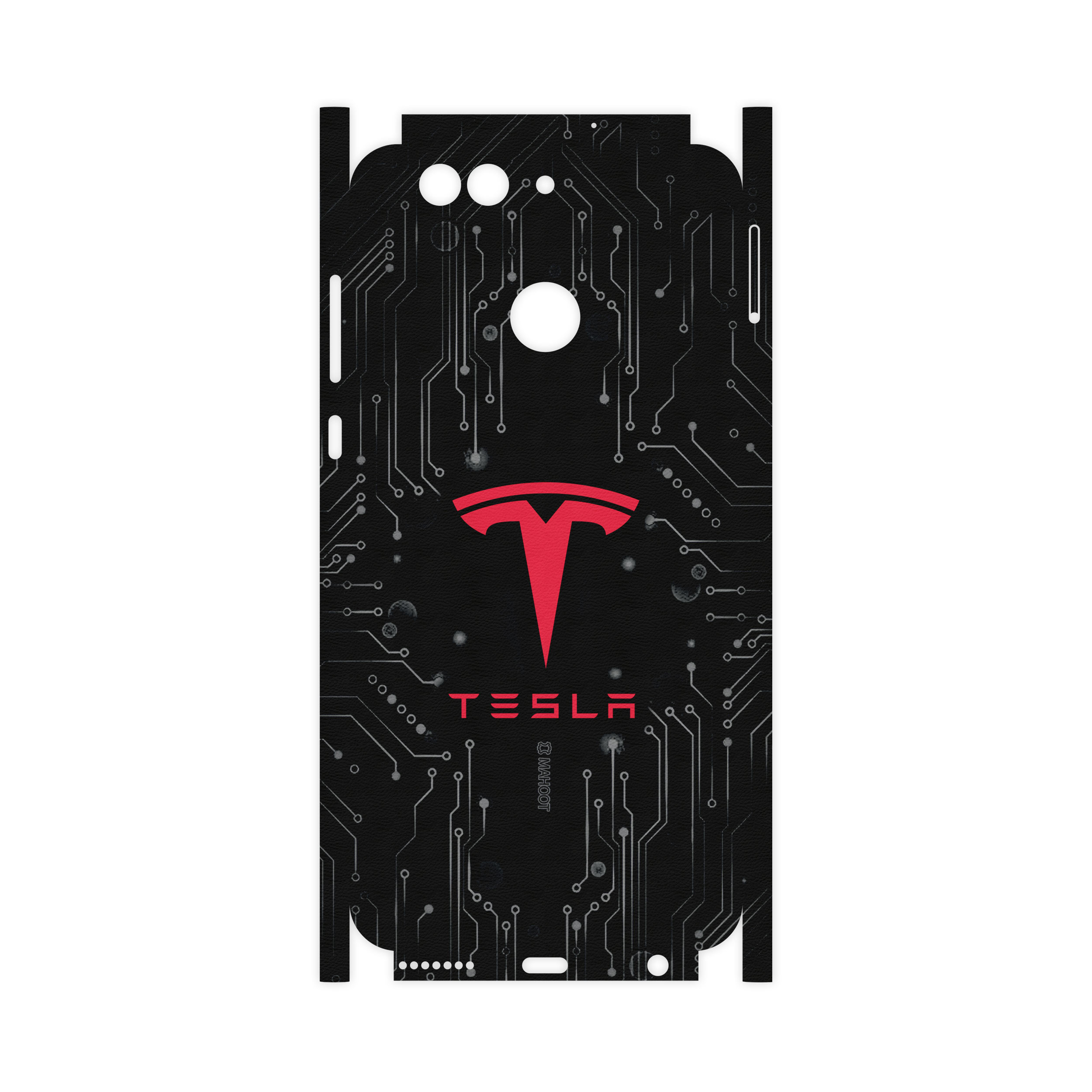 برچسب پوششی ماهوت مدل TESLA-Motors-FullSkin  مناسب برای گوشی موبایل هوآوی Nova 2 Plus