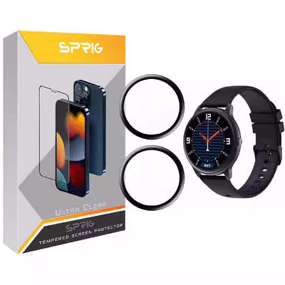 محافظ صفحه نمایش نانو اسپریگ مدل SPG مناسب برای ساعت هوشمند ایمیلب KW66 بسته دو عددی