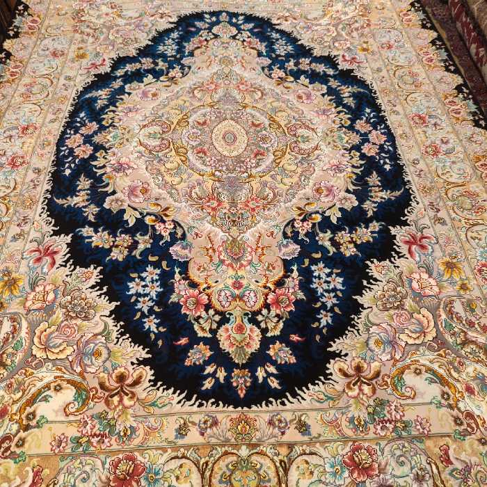 فرش دستبافت سه متری طرح تبریز کد SH 99 یک جفت