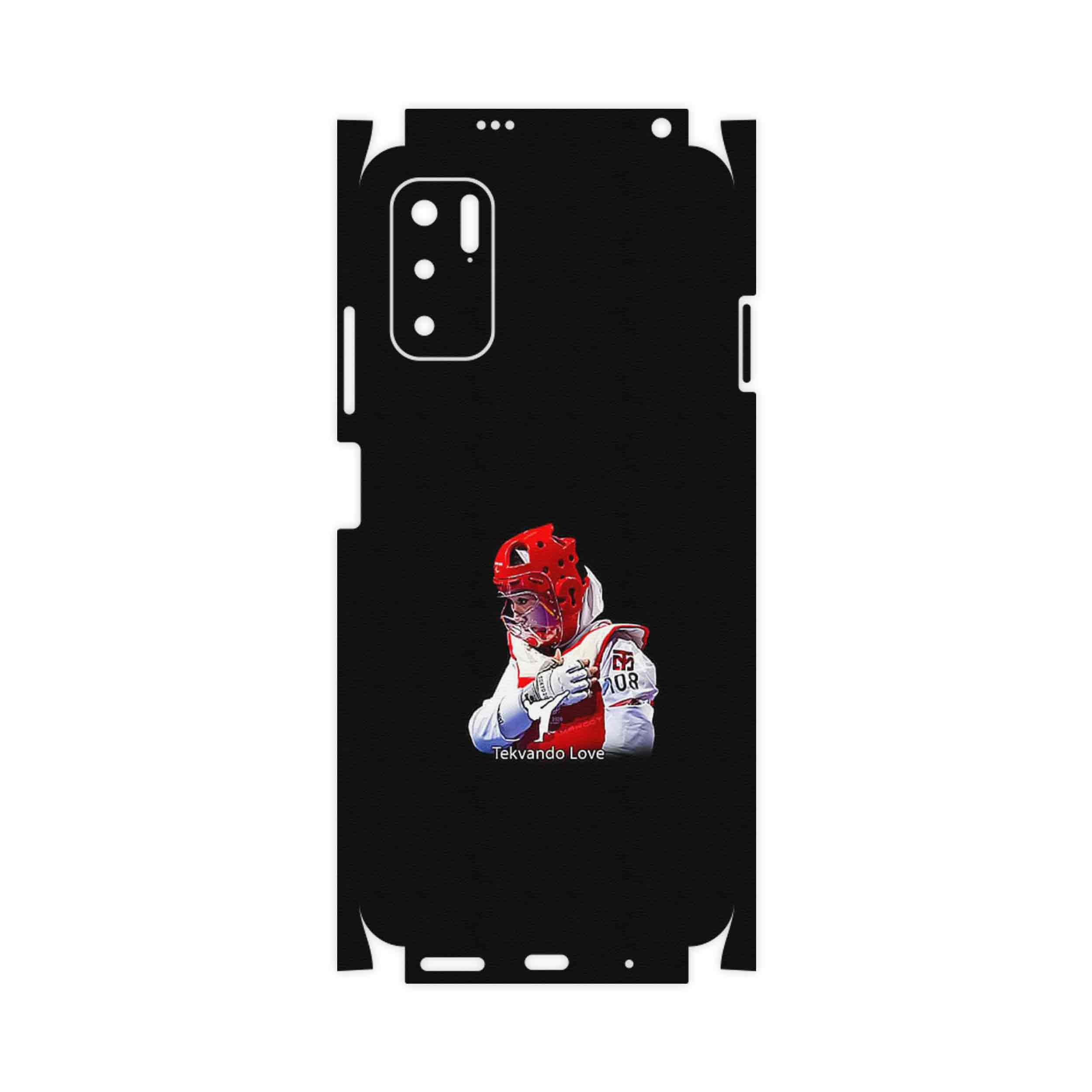 برچسب پوششی ماهوت مدل Tekvando-FullSkin مناسب برای گوشی موبایل شیائومی Redmi Note 10 5G