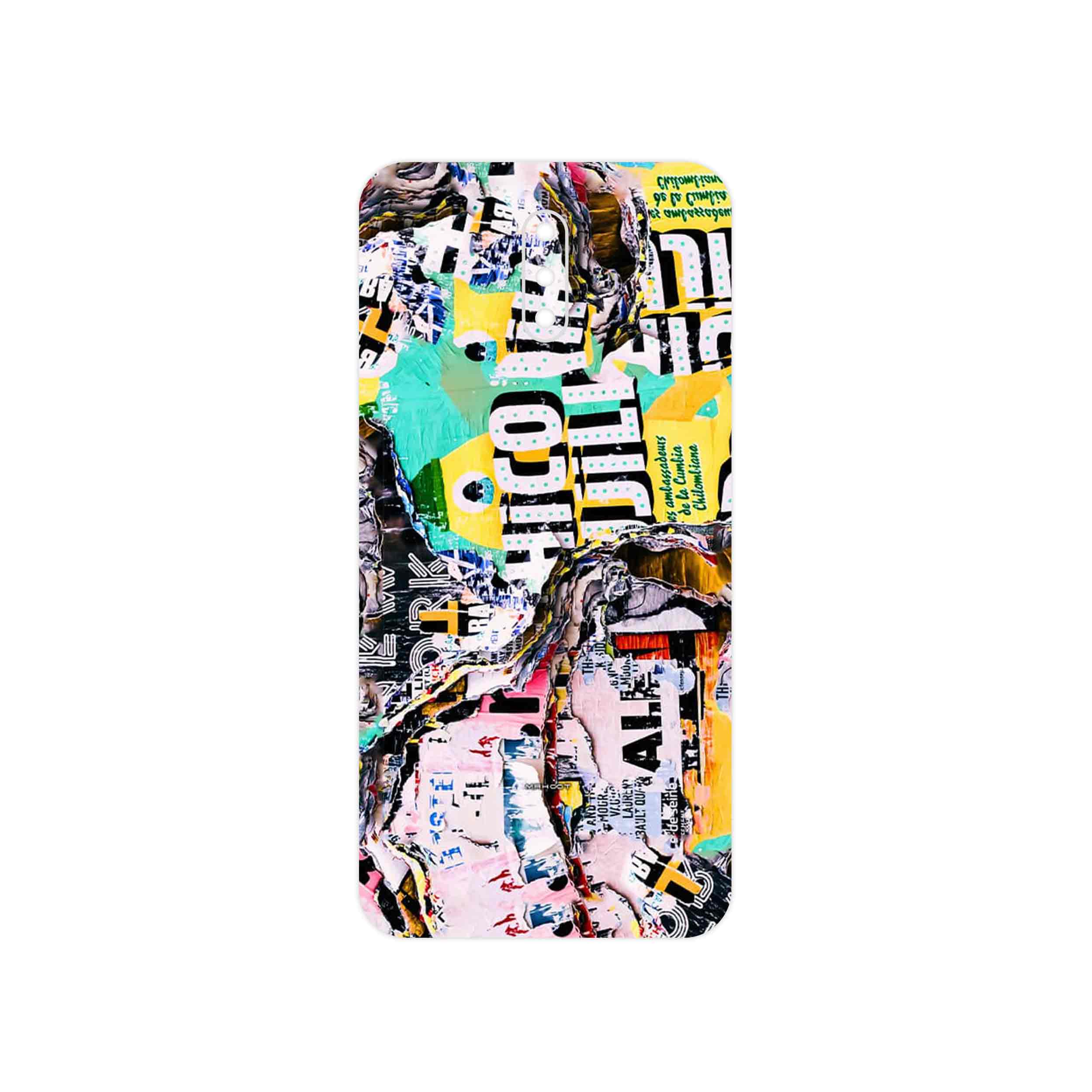 برچسب پوششی ماهوت مدل Collage of Teared Paper مناسب برای گوشی موبایل نوکیا 2.3