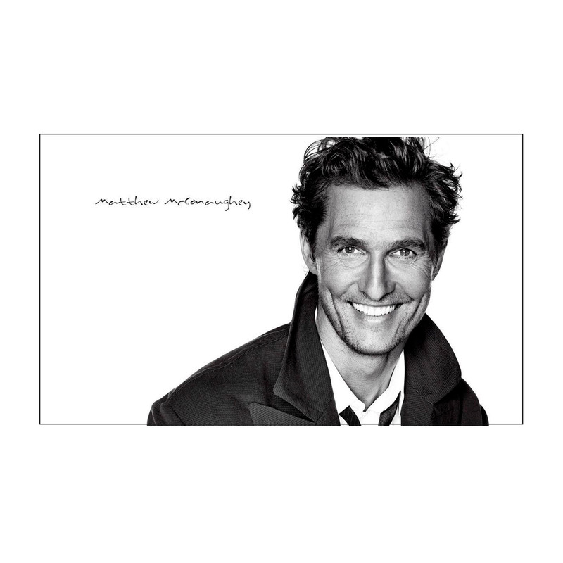 تابلو شاسی مدل بازیگر متیو مک کانهی کد 311 | دنیای قاب