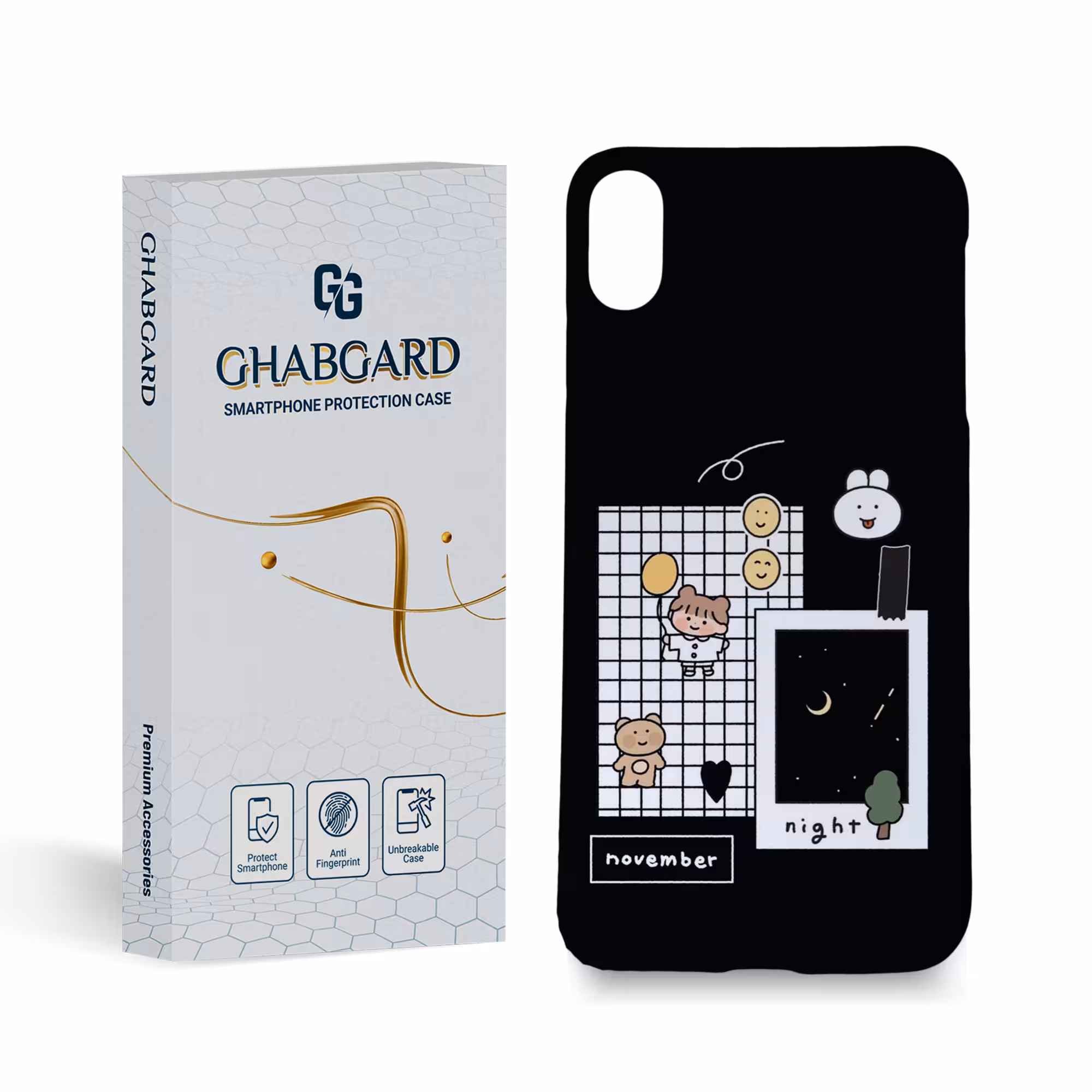 کاور قاب گارد مدل فانتزی مناسب برای گوشی موبایل اپل iphone xs max