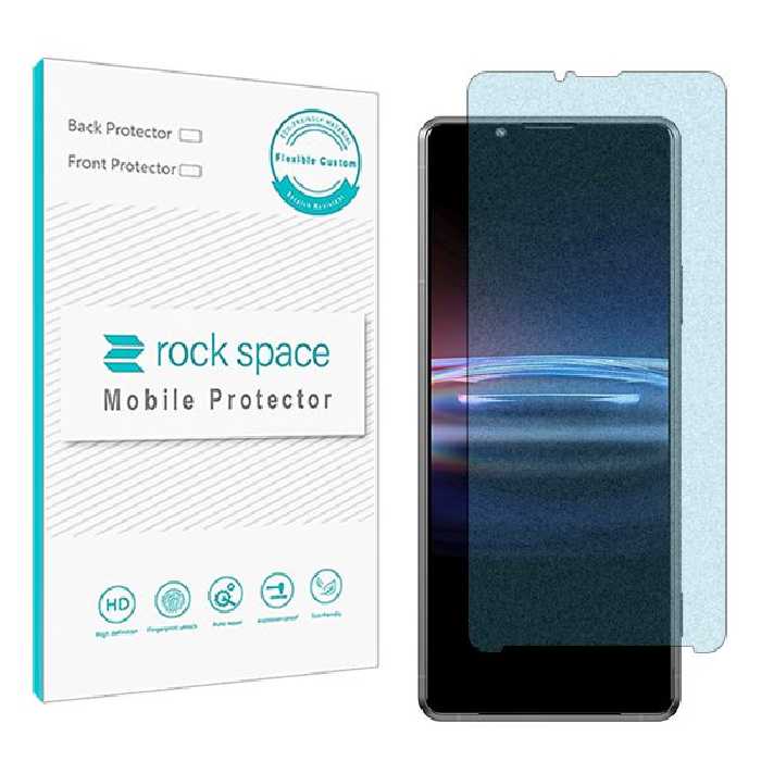 گلس سونی Xperia Pro-I (اکسپریا پرو آی سونی) مدل نانو هیدروژل مات آنتی بلو برند راک اسپیس کد S