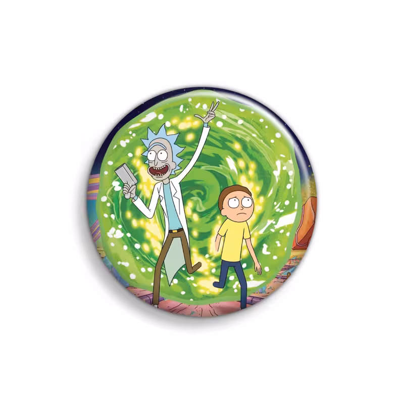 پیکسل ابیگل طرح انیمیشن ریک و مورتی مدل Rick and Morty کد 012