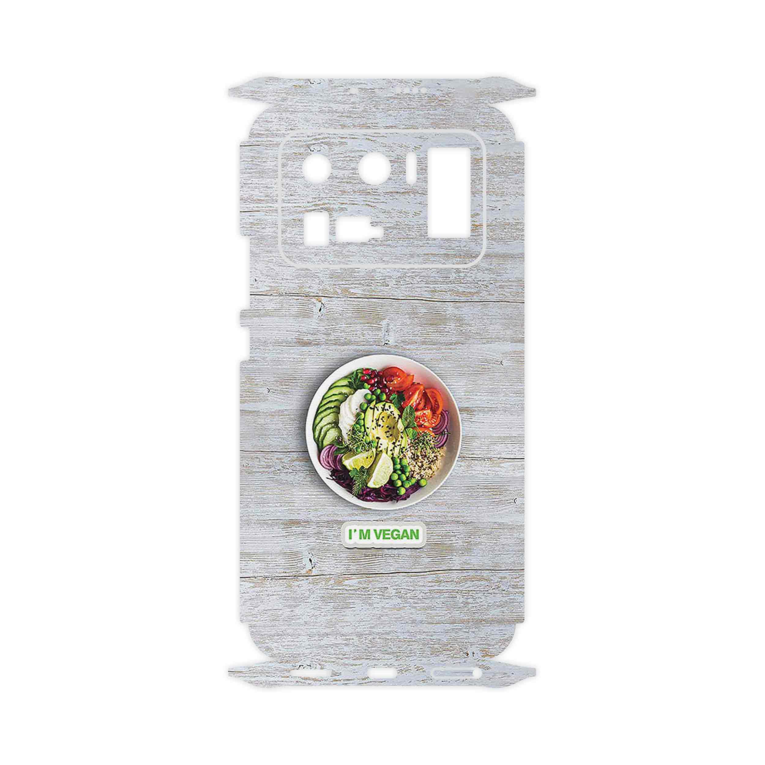 برچسب پوششی ماهوت مدل Im_vegan-FullSkin مناسب برای گوشی موبایل شیائومی Mi 11 Ultra
