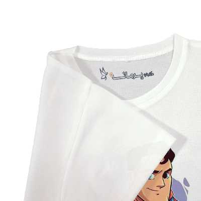 تی شرت آستین کوتاه بچگانه پرمانه طرح شخصیت های مارول کد pmt.6203