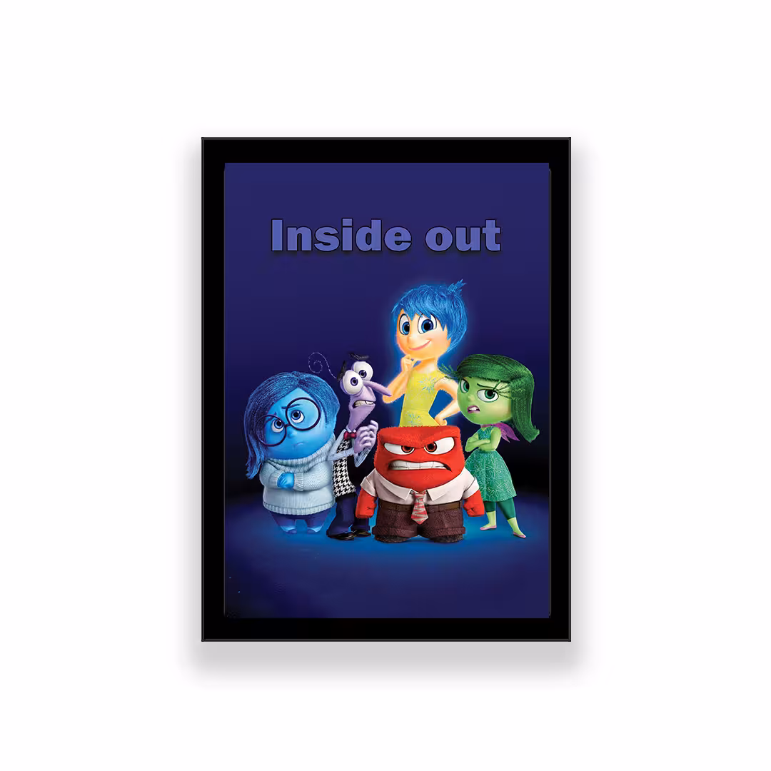 تابلو طرح انیمیشن inside out 