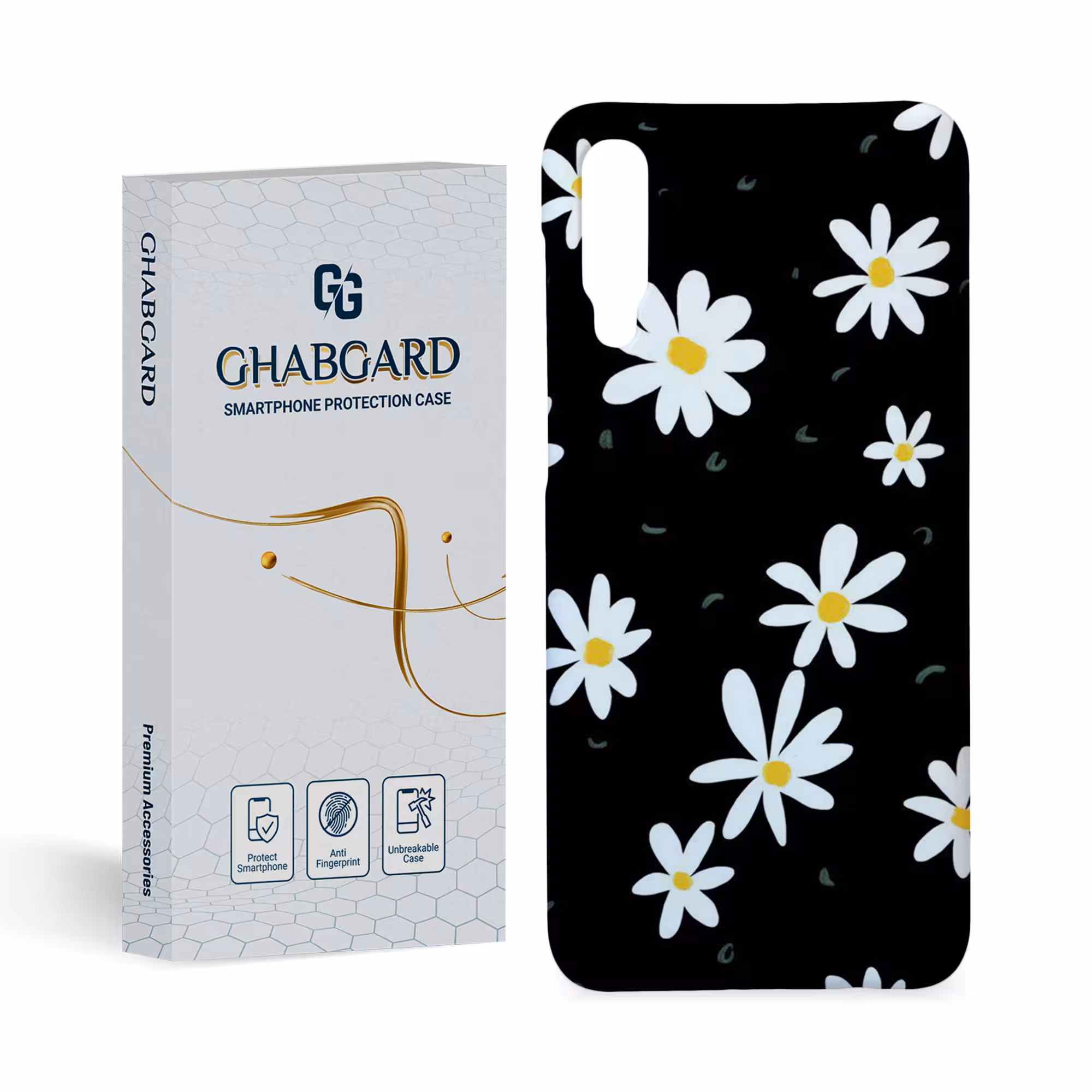 کاور قاب گارد مدل گل مناسب برای گوشی موبایل سامسونگ  galaxy a50/ a30s/ a50s