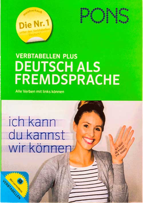 Pons Verbtabellen Plus Deutsch Als Fremdsprache