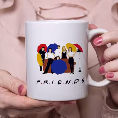 ماگ طرح friends مدل آوا