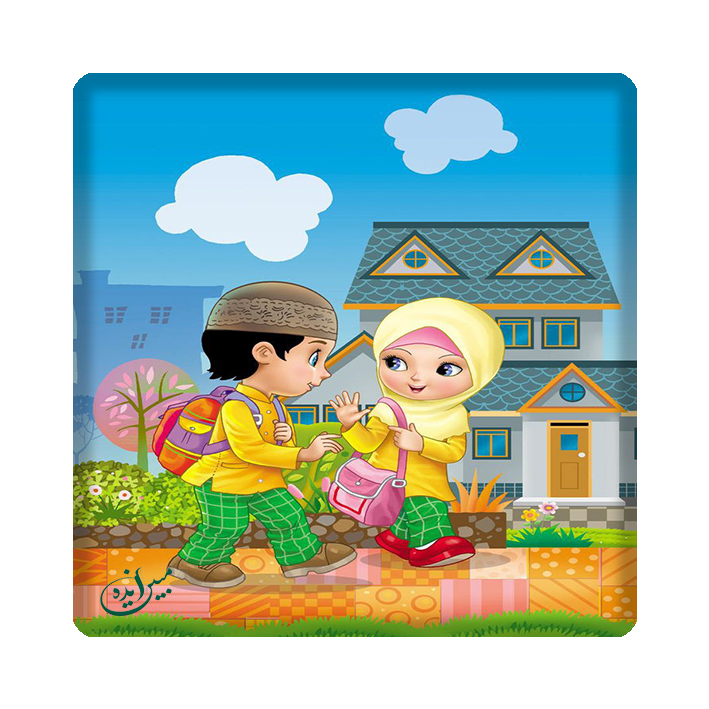 کاشی  میبن ایده  مدل کارتونی kh10 کد 729