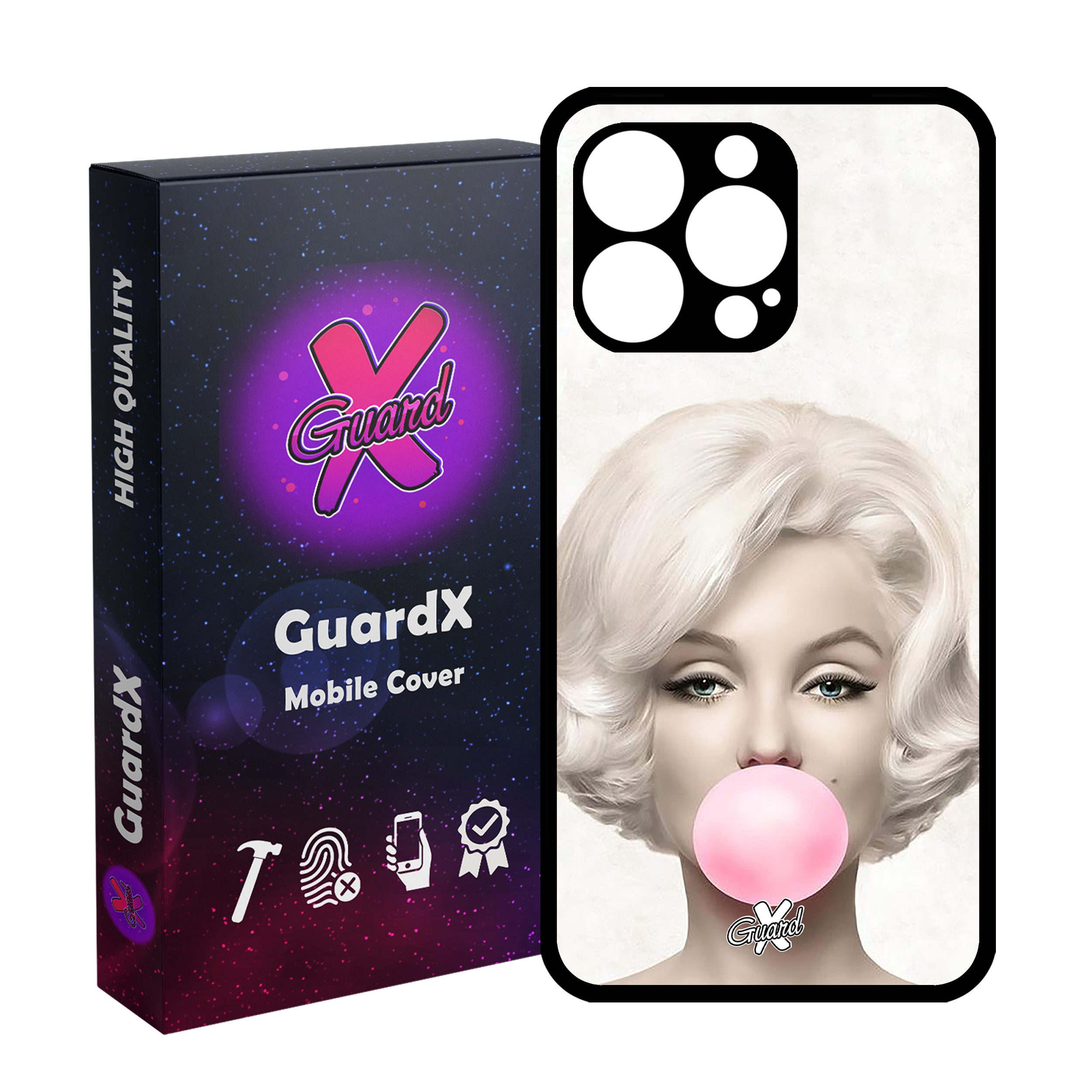 کاور گارد ایکس طرح Marilyn Monroe مدل Glass10257 مناسب برای گوشی موبایل اپل iPhone 13 Pro