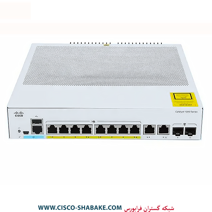 سوئیچ سیسکو C1000-8T-E-2G-L