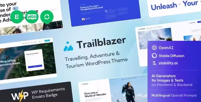 دانلود قالب سفر و گردشگری Trailblazer برای وردپرس