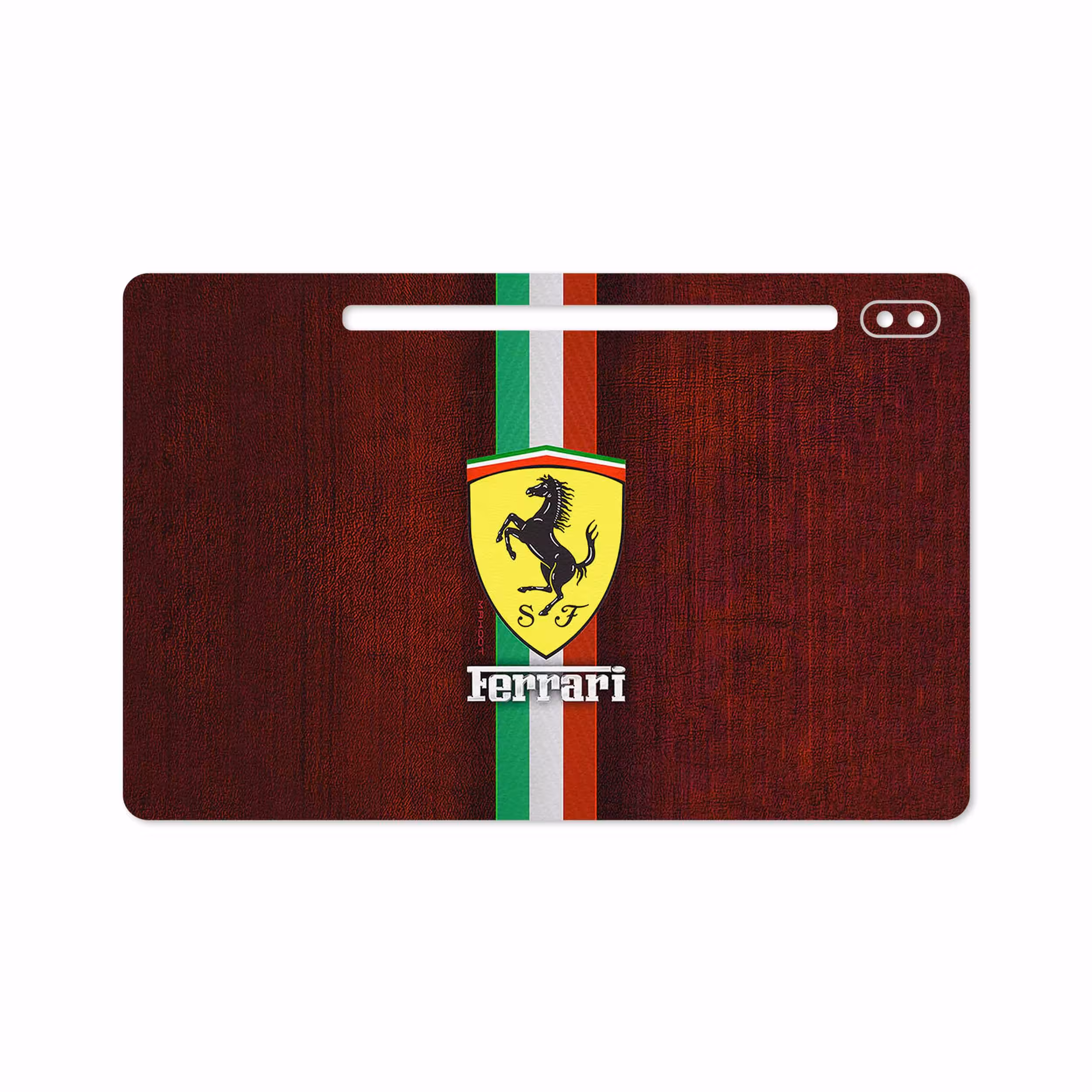 برچسب پوششی ماهوت مدل Ferrari مناسب برای تبلت سامسونگ Galaxy Tab S6 2019 SM-T865