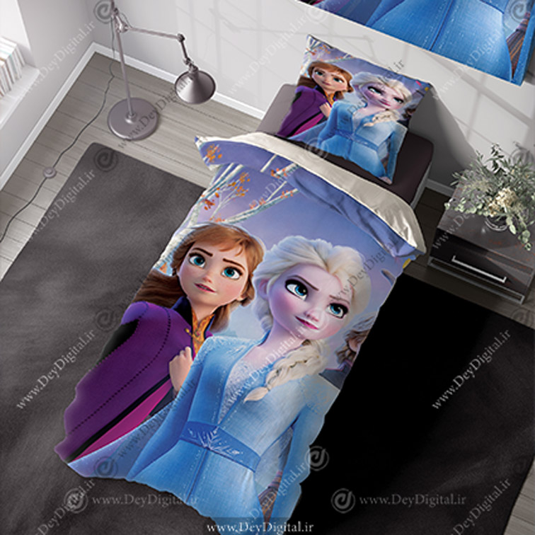 روتختی دخترانه السا و آنا سه بعدی PK-5498