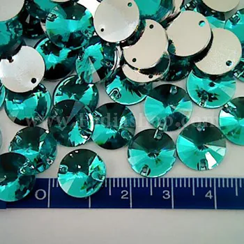 نگین گرد کریستال سایز 2