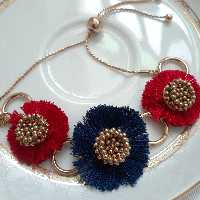 ست دستبند و انگشتر طرح خاص 