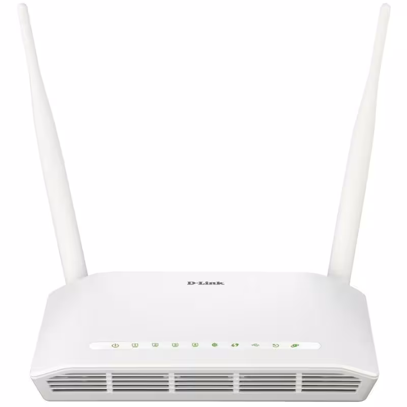 D-Link DSL-2750U New N300 ADSL2  Wireless Router USB 2.0 - تکنو لینک 148