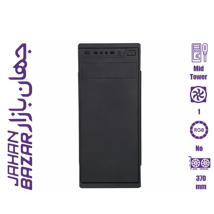 کیس کامپیوتر اوست مدل AWEST MILAN