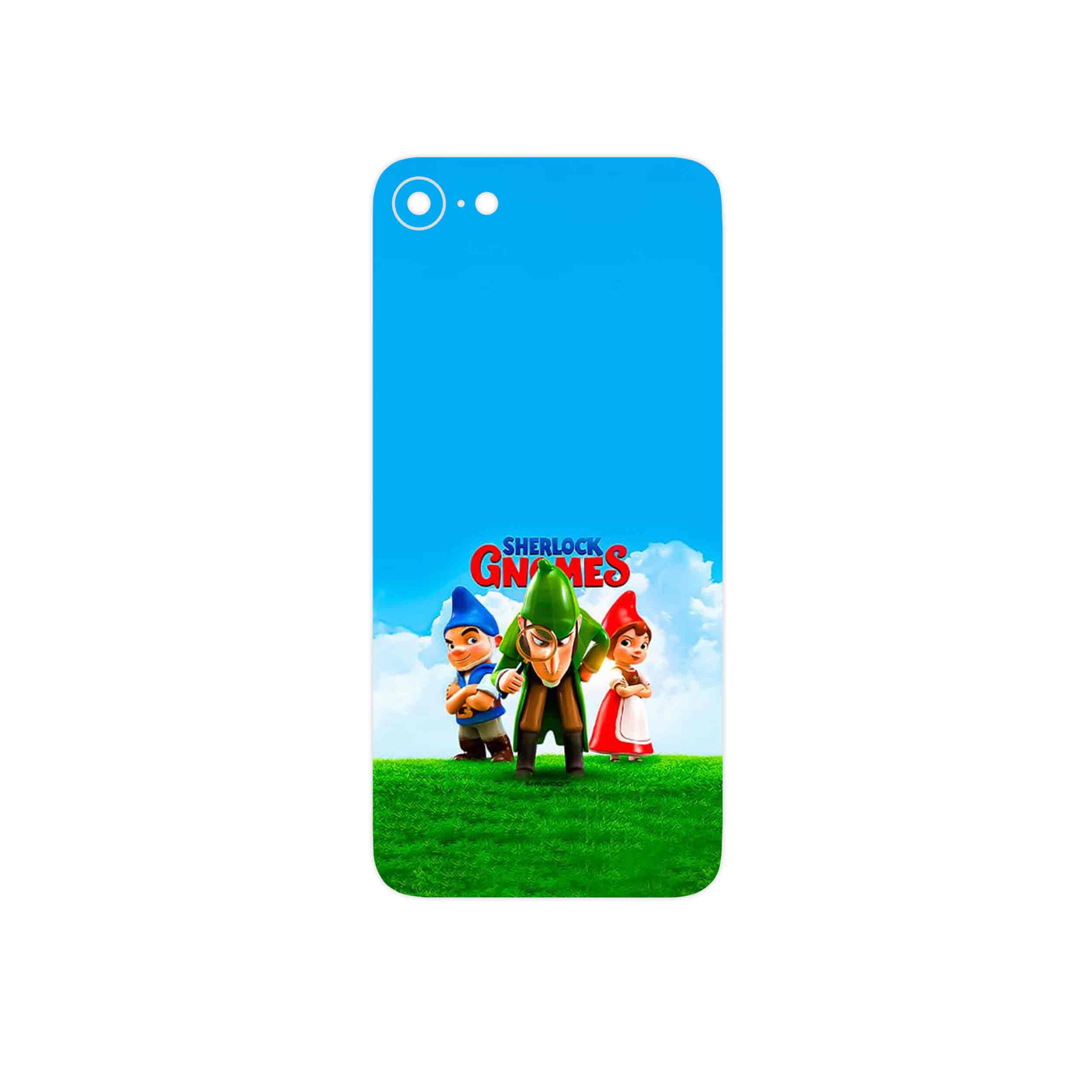 برچسب پوششی ماهوت مدل Sherlock Gnomes مناسب برای گوشی موبایل اپل iPhone SE 2022