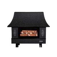 بخاری گازی شومینه ای نیک کالا 25000 مدل ثمین MC25