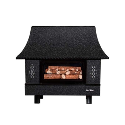 بخاری گازی شومینه ای نیک کالا 25000 مدل ثمین MC25