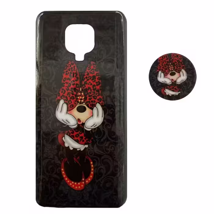 کاور مدل TD-001 مناسب برای گوشی موبایل شیائومی Redmi Note 9s / Redmi Note 9 Pro / Redmi Note 9 Pro Max به همراه پایه نگهدارنده