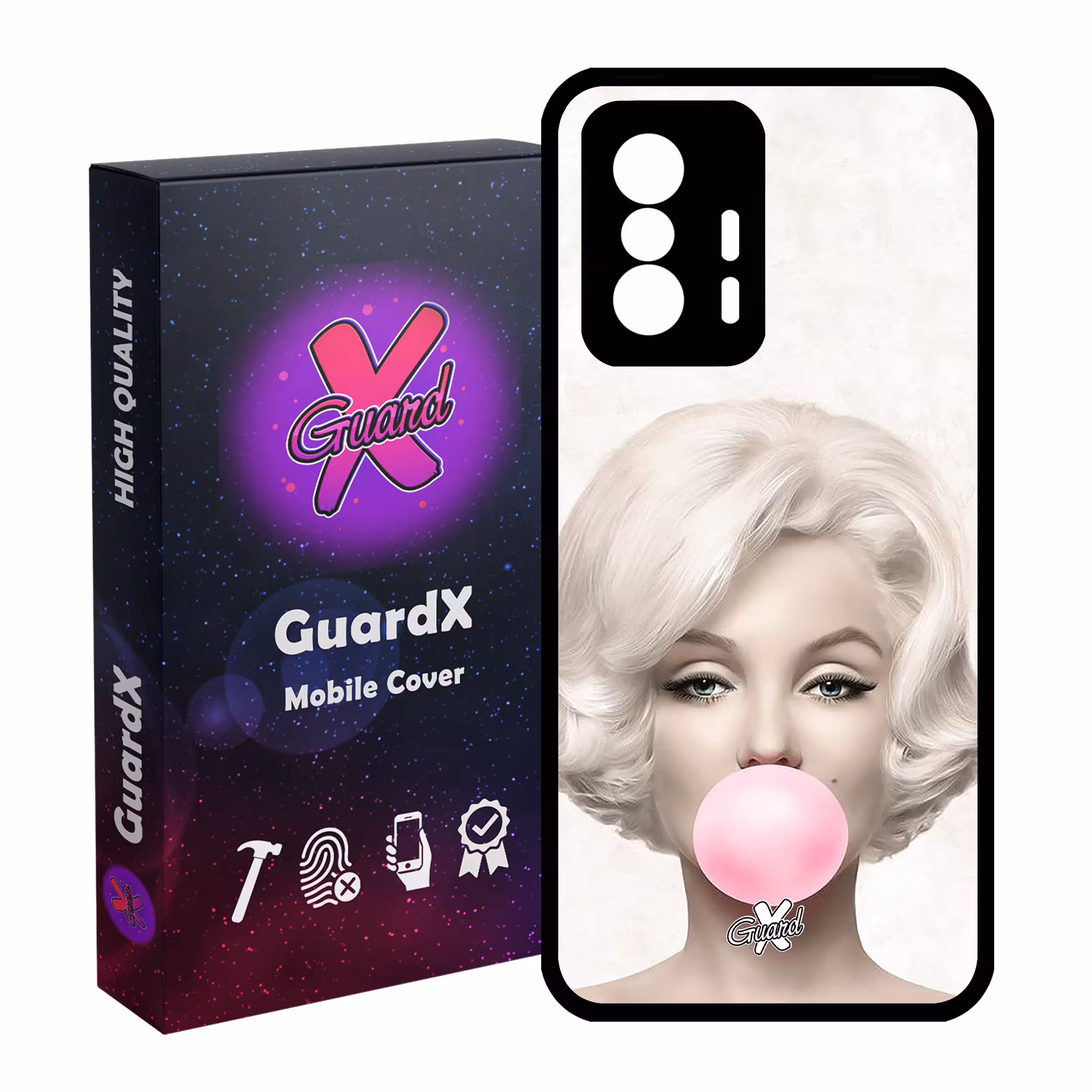 کاور گارد ایکس طرح Marilyn Monroe مدل Glass10257 مناسب برای گوشی موبایل شیائومی 11T Pro / 11T