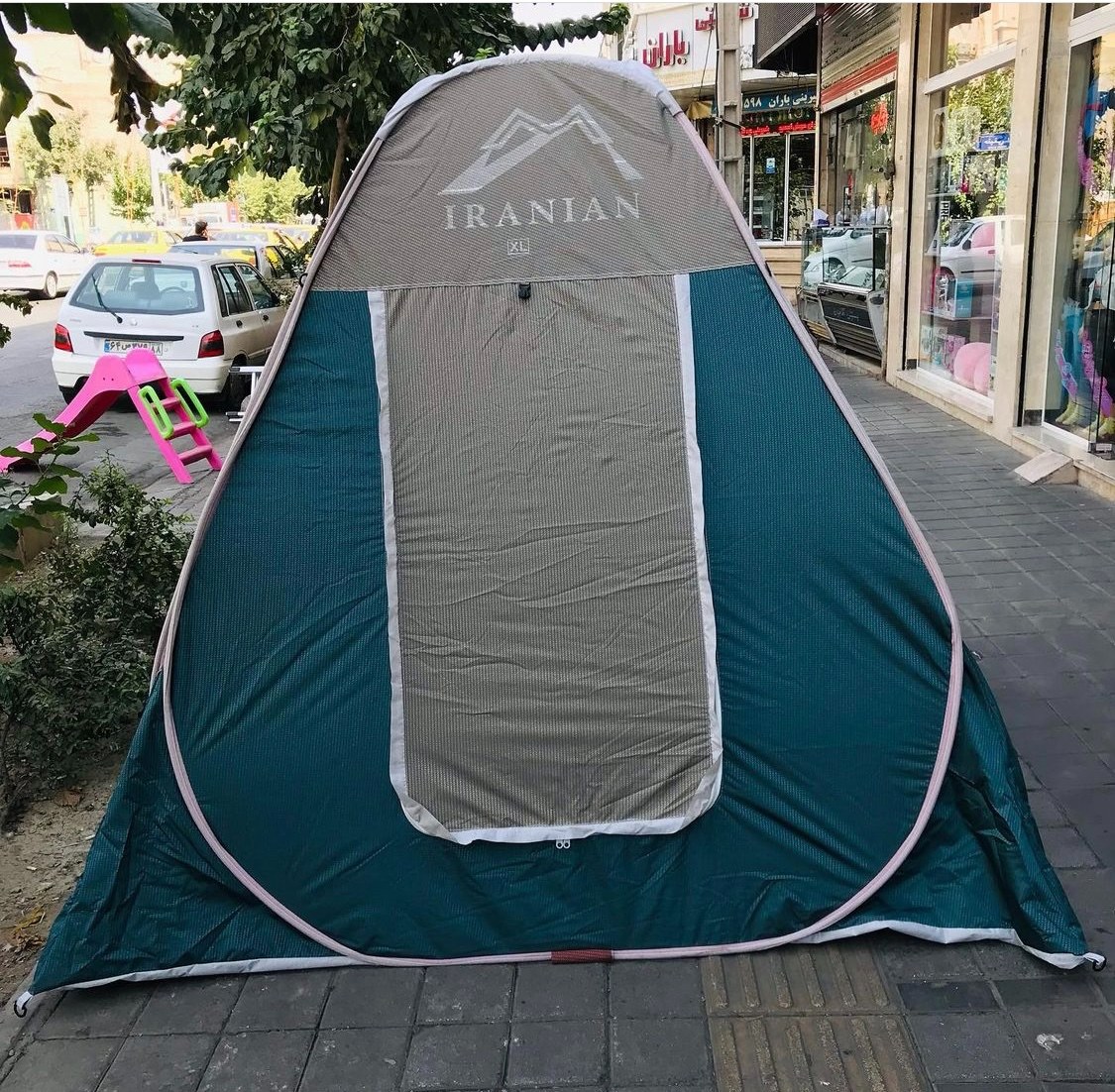 چادر مسافرتی سایز 8 نفره جنس برنو کف ضخیم