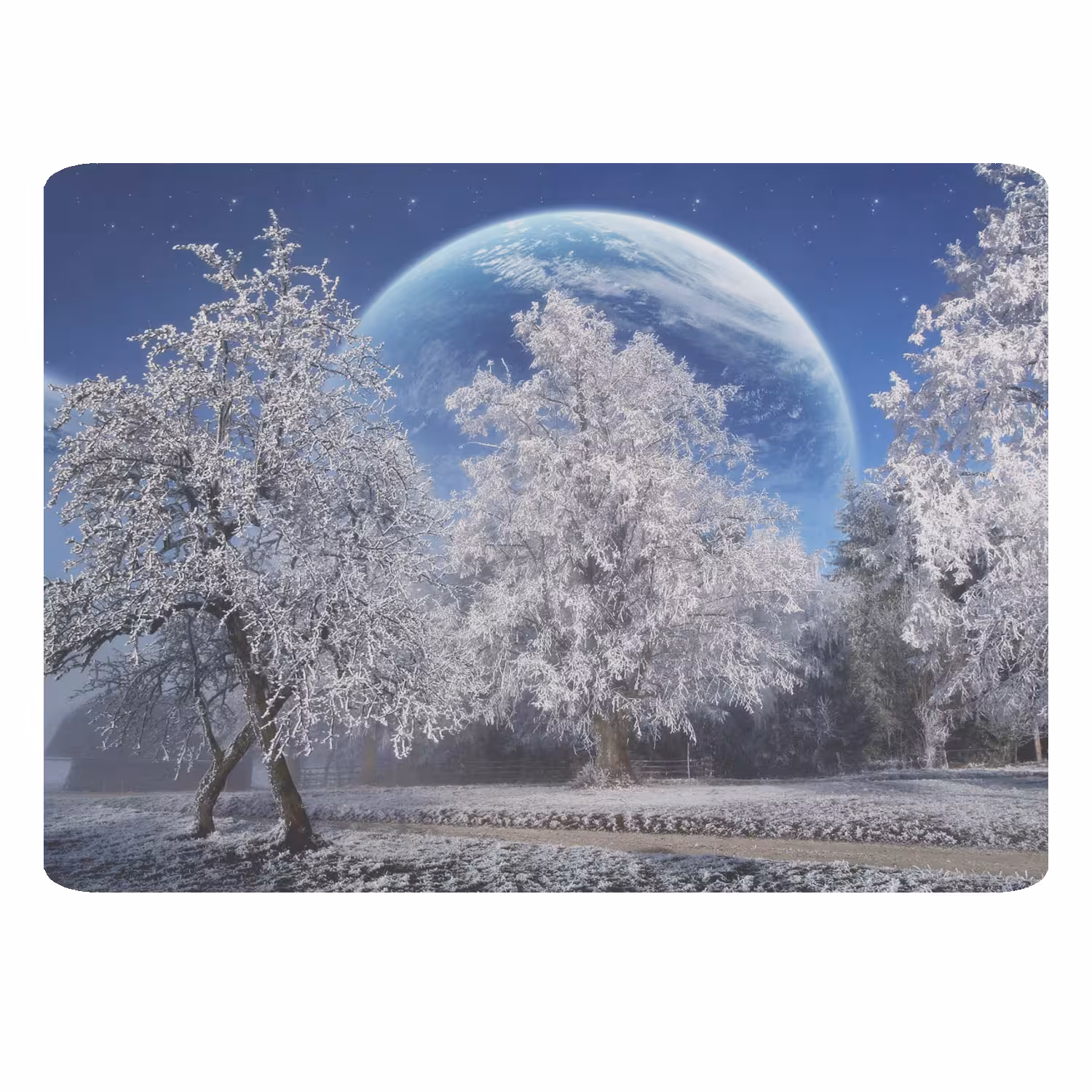 ماوس پد طرح طبیعت کد A6