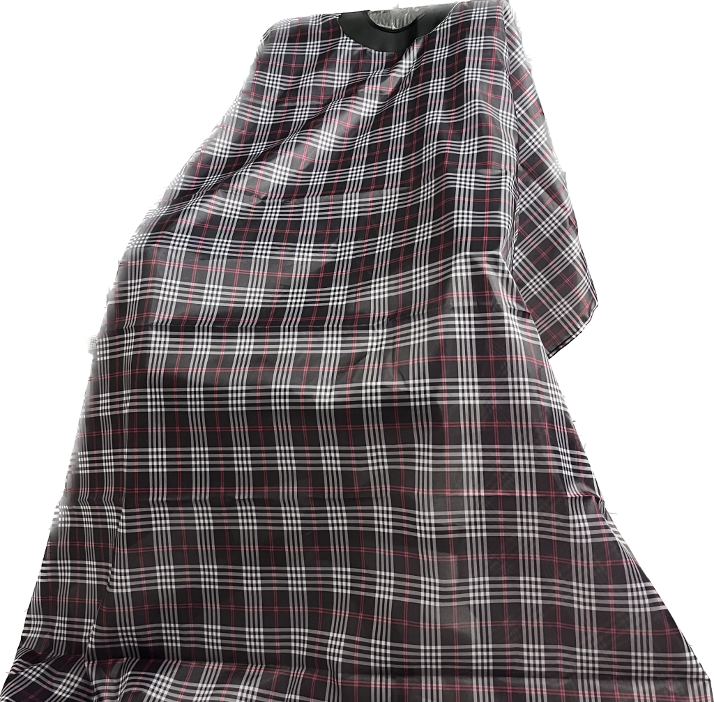 پیشبند یقه چرم چهارخونه - فروشگاه رایمون