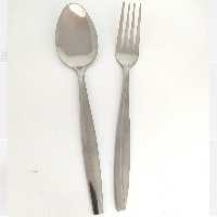 قاشق و چنگال stainless steel