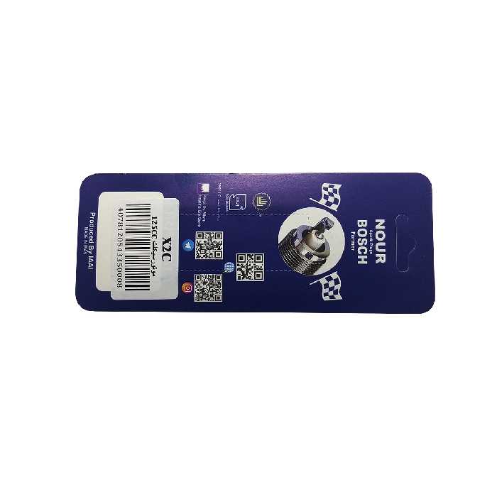 شمع موتور سیکلت شمع نور مدل X2C بسته 2 عددی