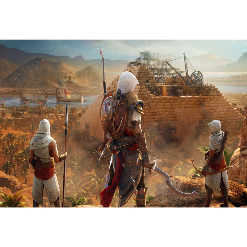 تابلو شاسی مدل بازی اساسین کرید T5718 | دنیای قاب