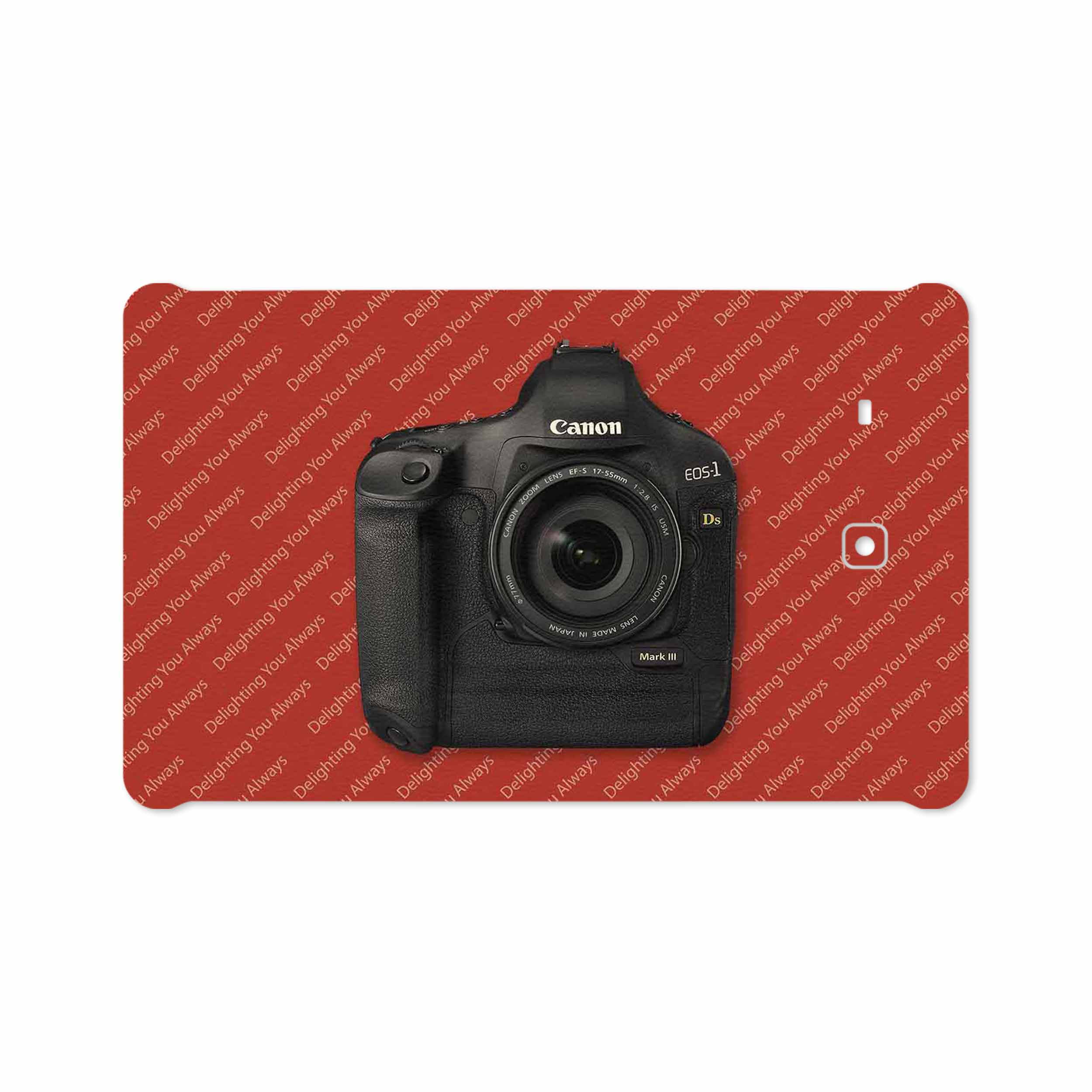 برچسب پوششی ماهوت مدل Canon-Logo مناسب برای تبلت سامسونگ Galaxy Tab E 9.6 2015 T560