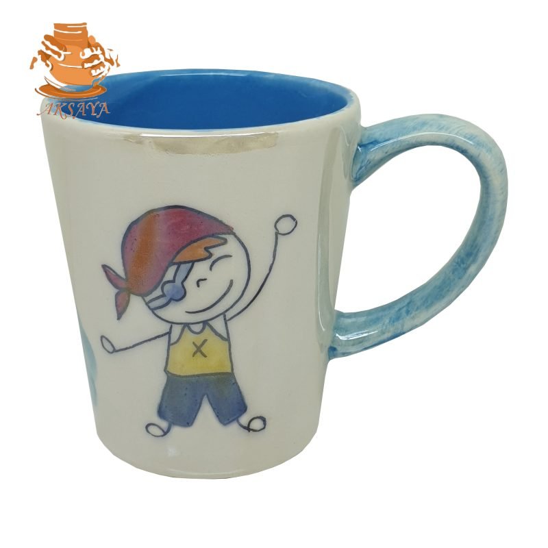 ماگ نقاشی طرح دزد دریایی