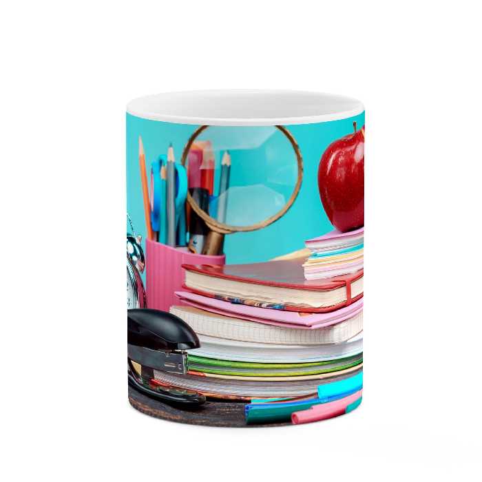 ماگ طرح درس و مشق مدل mug01063