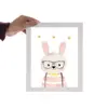 تابلو کودک و نوزاد مدل Elfap_Watercolor Animals 6000 مجموعه 6 عددی