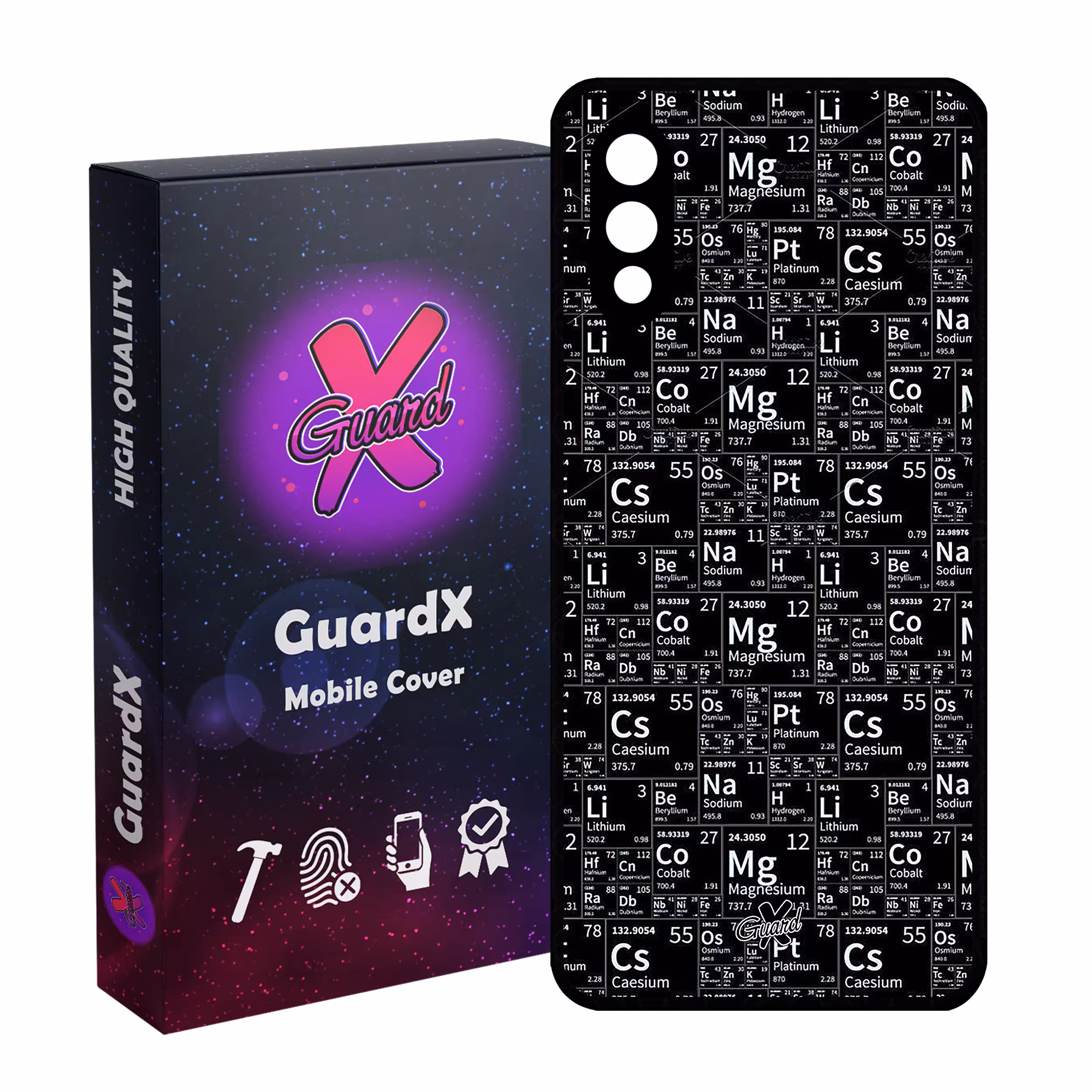 کاور گارد ایکس طرح شیمی مدل Glass10531 مناسب برای گوشی موبایل سامسونگ Galaxy A02 / M02