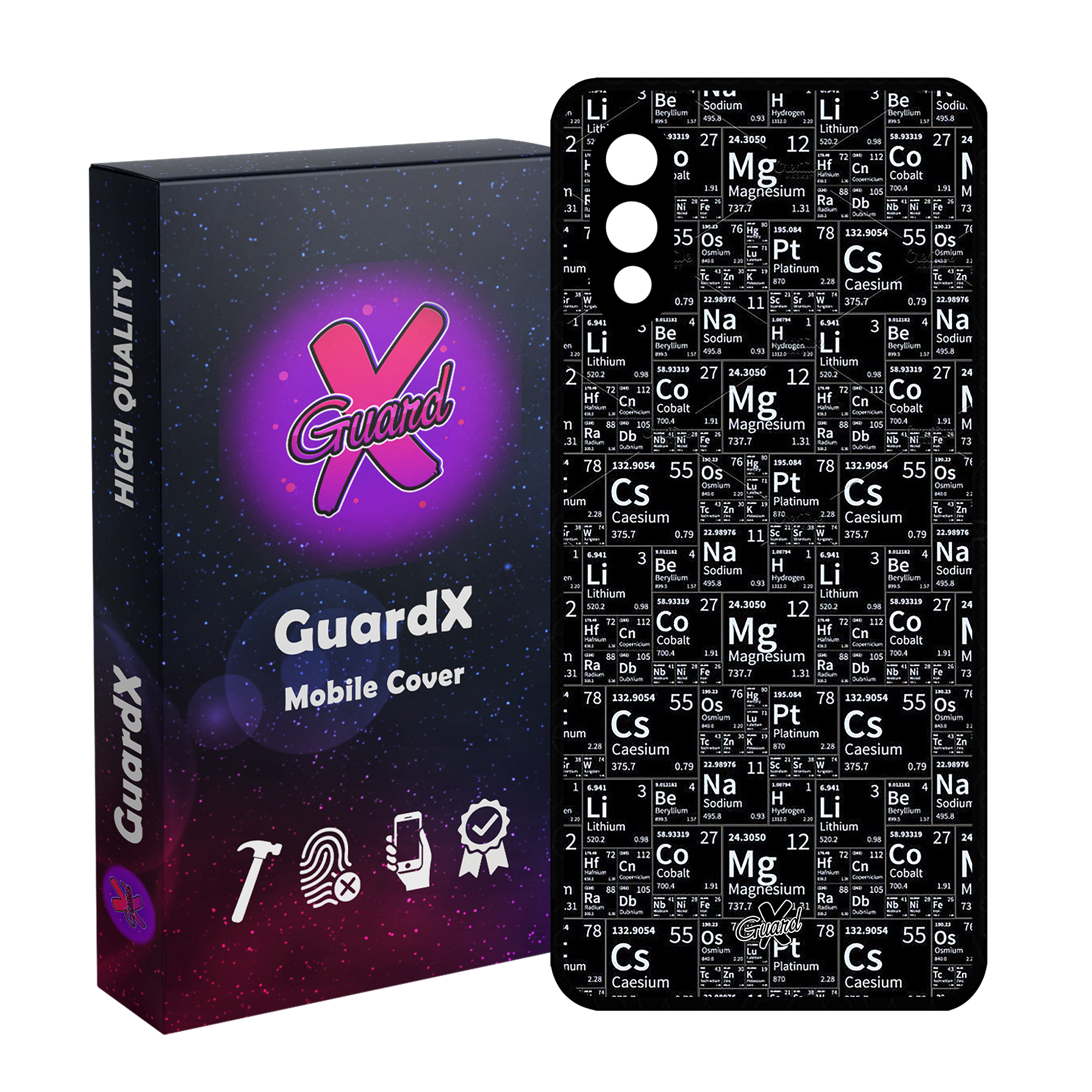 کاور گارد ایکس طرح شیمی مدل Glass10531 مناسب برای گوشی موبایل سامسونگ Galaxy A02 / M02