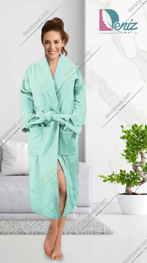 حوله تن پوش با طرح ساده رنگ بنتون