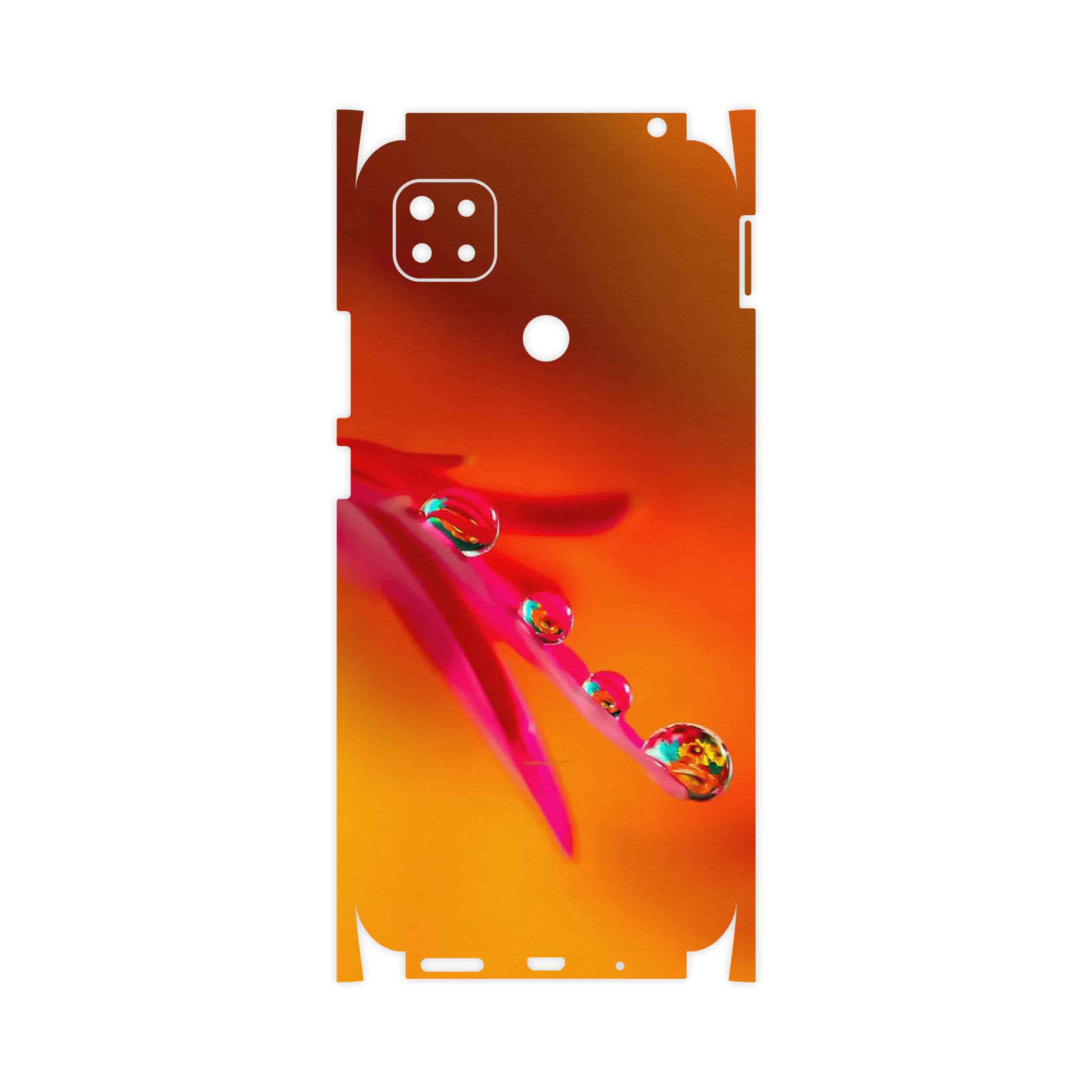 برچسب پوششی ماهوت مدل Plant dew-FullSkin مناسب برای گوشی موبایل شیائومی Redmi 9 Activ